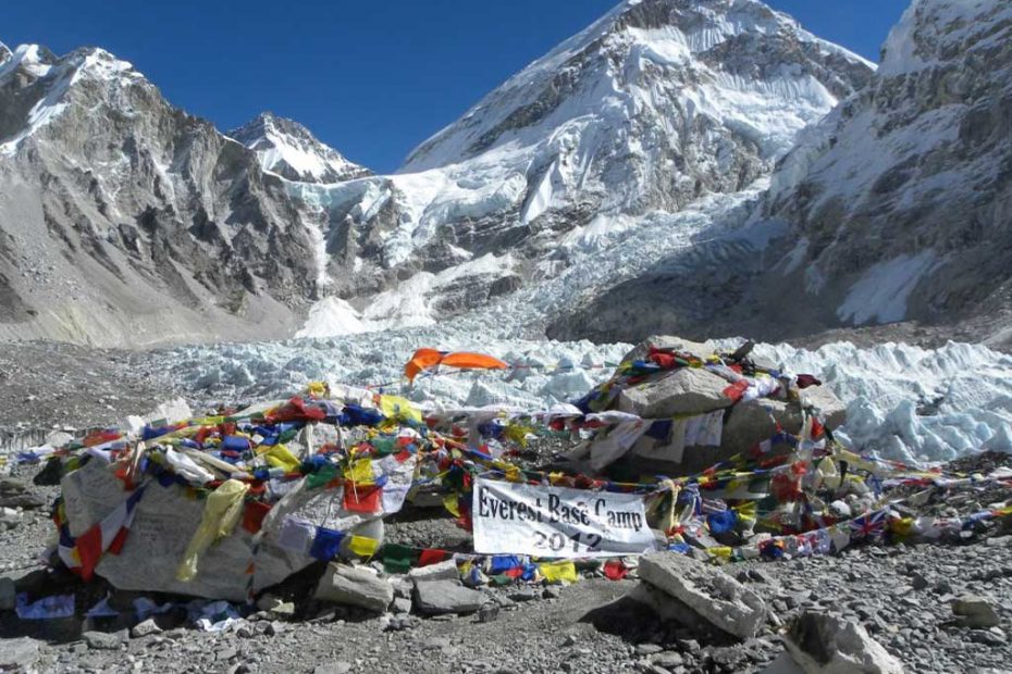 Everest Trek Map