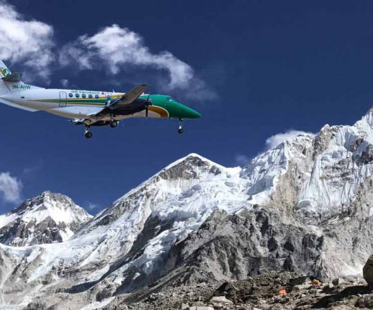 everest mountain flight