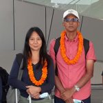 Thanabalan Mansor and Felina Low